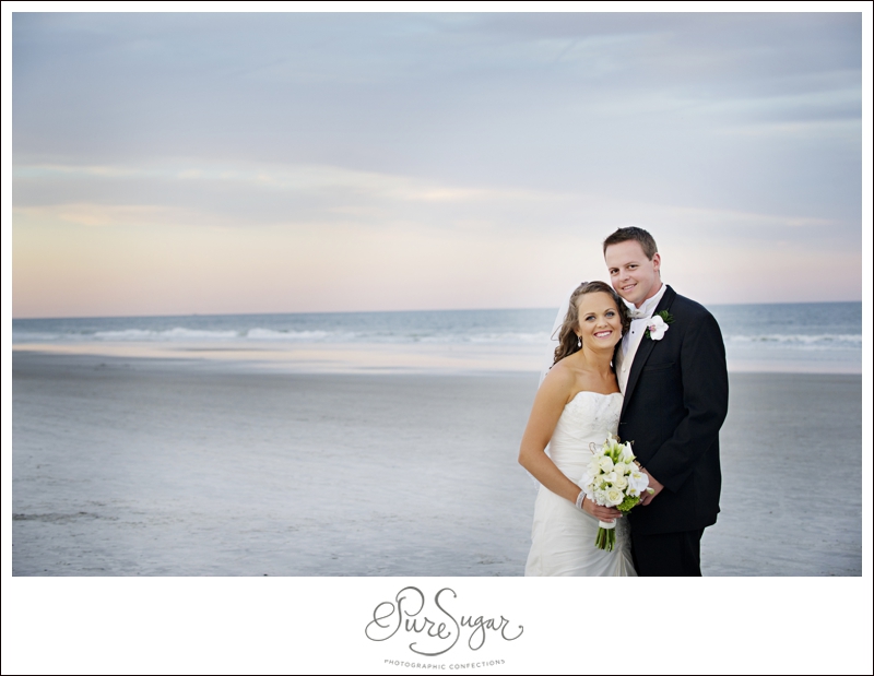 Casa Marina Jacksonville Beach Wedding sunset photographs