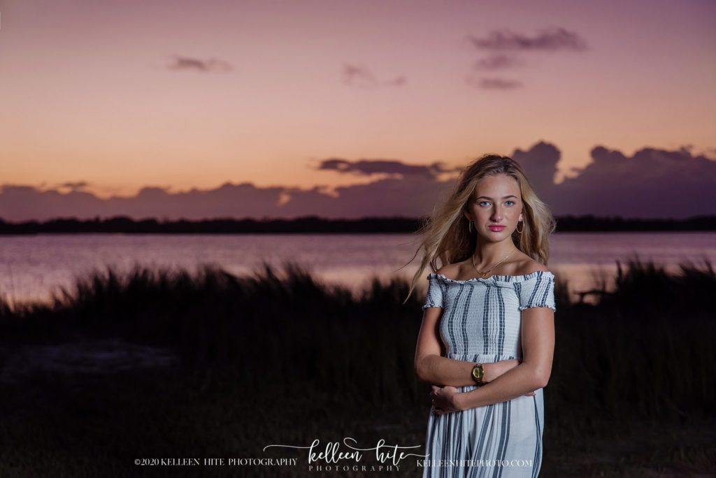 Senior photo session in saint augustine florida