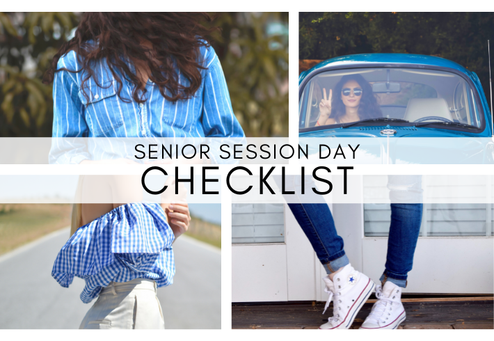 KHP jacksonville & St. Augustine Senior session checklist welcome image