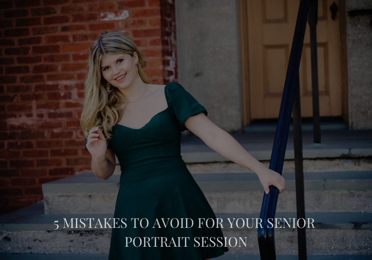 5 mistakes to avoid before your senior session in St Augustine and Jacksonville, FL