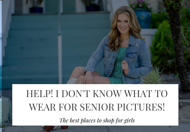 What to wear for senior pictures- where to shop