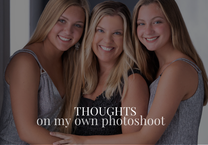 Thoughts on my own photoshoot | Jacksonville senior and family photographer