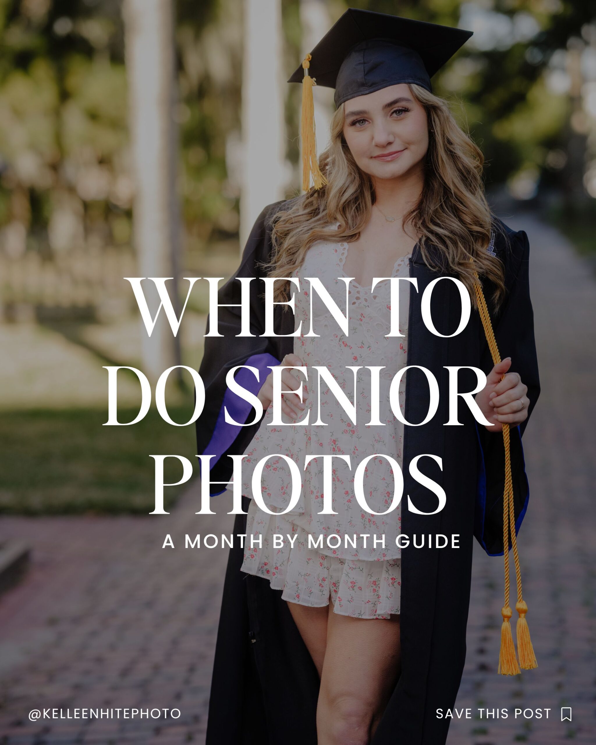 When to do senior photos? A month by month guide for Northeast Florida